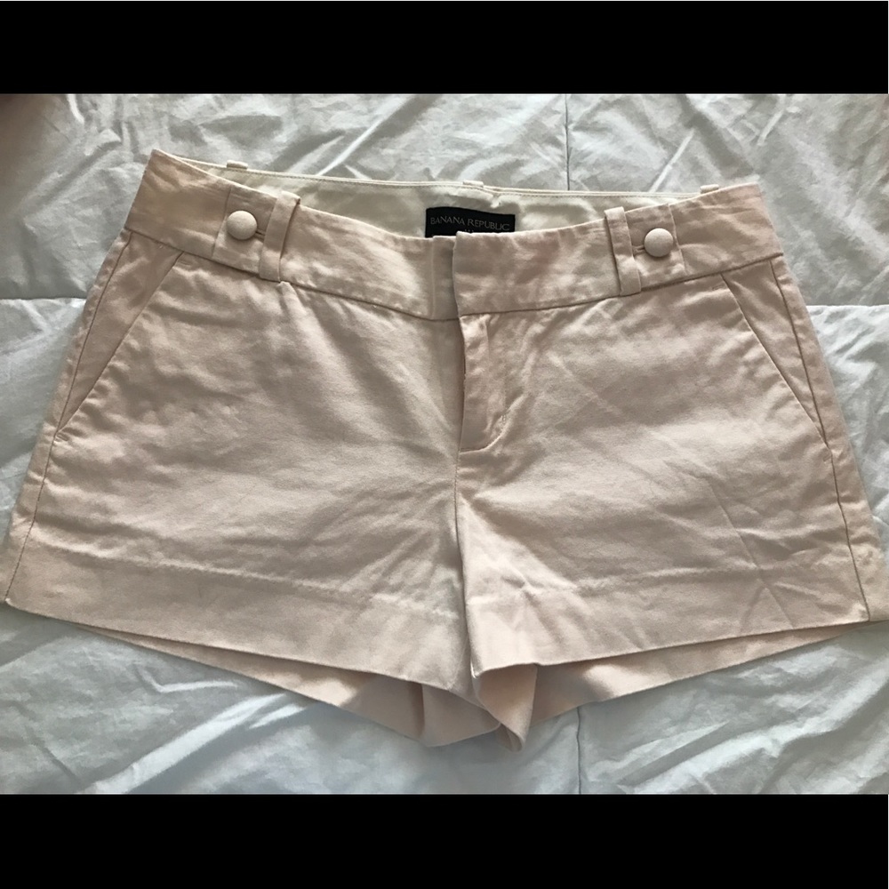 Light Pink Banana Republic Shorts